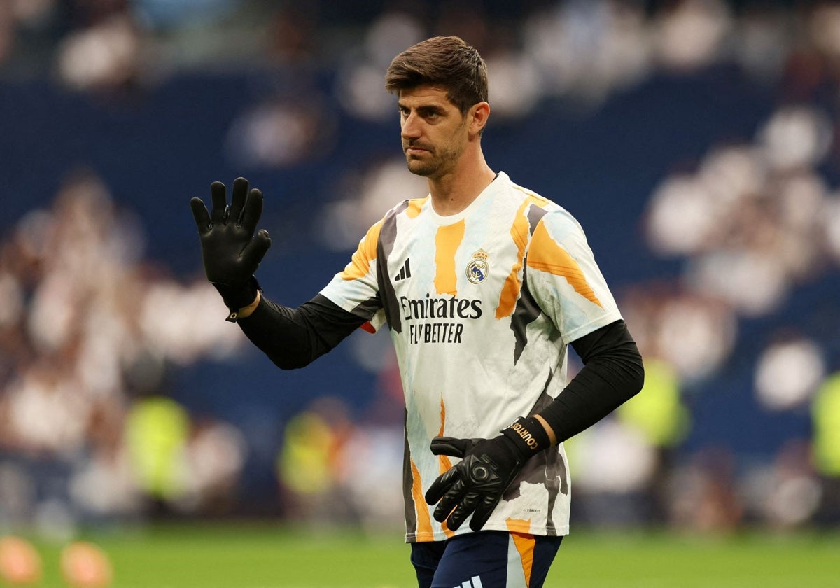 Thibaut Courtois, guardameta del Real Madrid