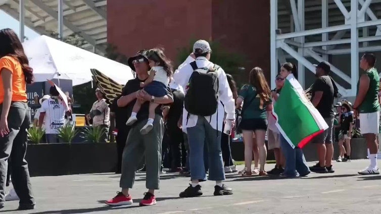 México enfrenta a Suiza: Ambiente en el estadio Rice-Eccles antes del partido