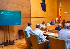 La Diputación de Valencia aprueba por unanimidad  invitar a asociaciones de víctimas a la comisión de la dana