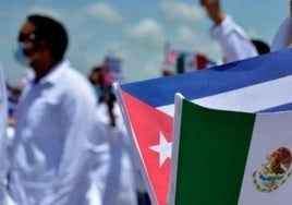 La contratación de médicos cubanos enfrenta a Sheinbaum y a Marco Rubio, que lo califica de «trabajo forzado»