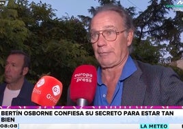 Sale a la luz el secreto de la dieta de Bertín Osborne con la que ha perdido 15 kilos: «Como como los perros»