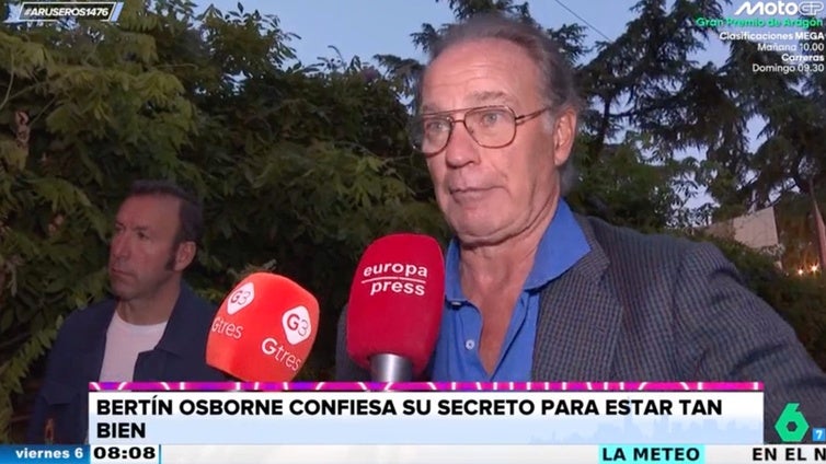 Sale a la luz el secreto de la dieta de Bertín Osborne con la que ha perdido 15 kilos: «Como como los perros»