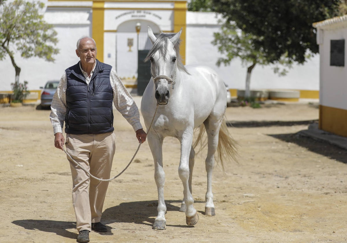 Javier Buendía, en la emblemática finca Bucaré