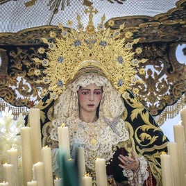 La Virgen del Rocío el Lunes Santo de 2025
