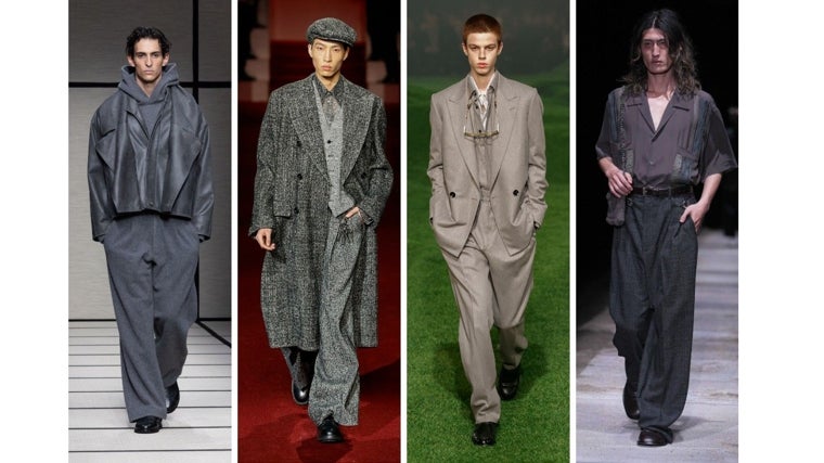 Giorgio Armani, Dolce & Gabbana, Zegna o Mangliano apuesta por el color gris en sus próximas colecciones