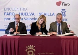 El AVE Sevilla-Huelva-Faro llega este miércoles al Parlamento andaluz